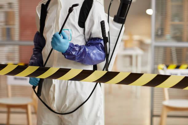 Professional Biohazard technician working in Arlington, GA